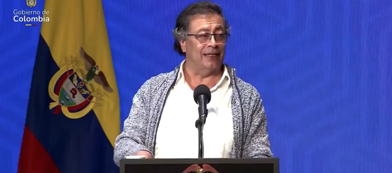 Presidente Gustavo Petro. 