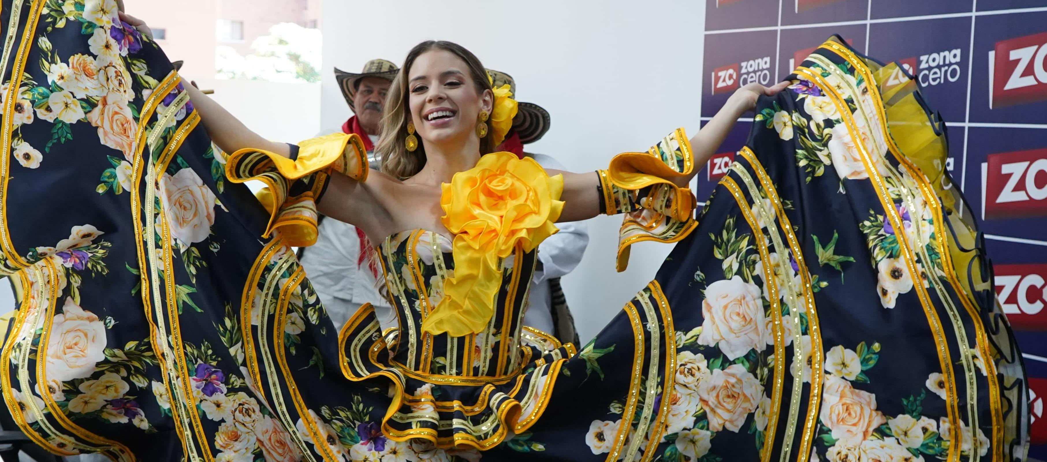 La Reina Tatiana en las instalaciones de Zona cero.