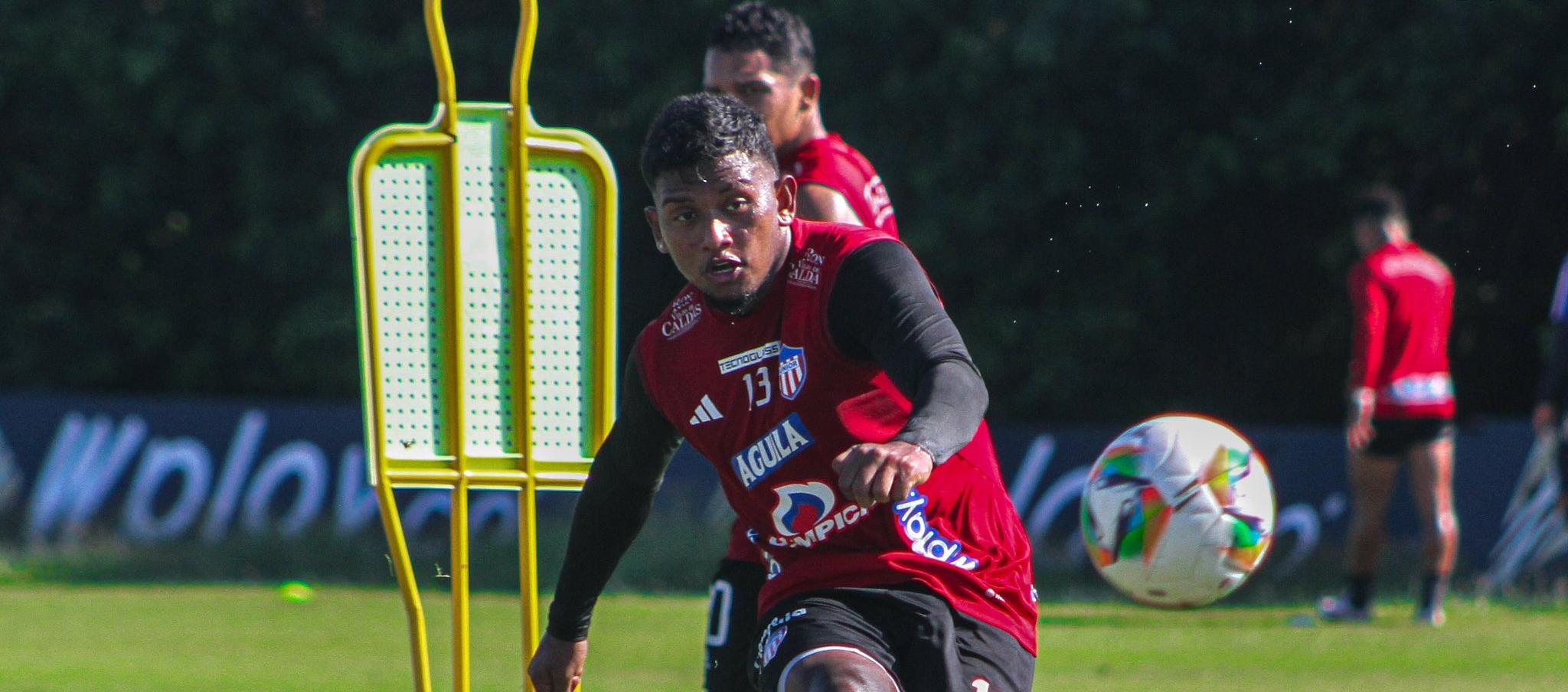 Jhon Vélez, mediocampista del Junior. 