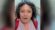 Angélica Lozano, deportada de Venezuela.