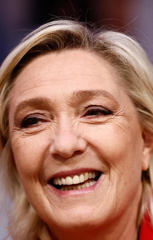 La líder ultraderechista francesa Marine Le Pen.
