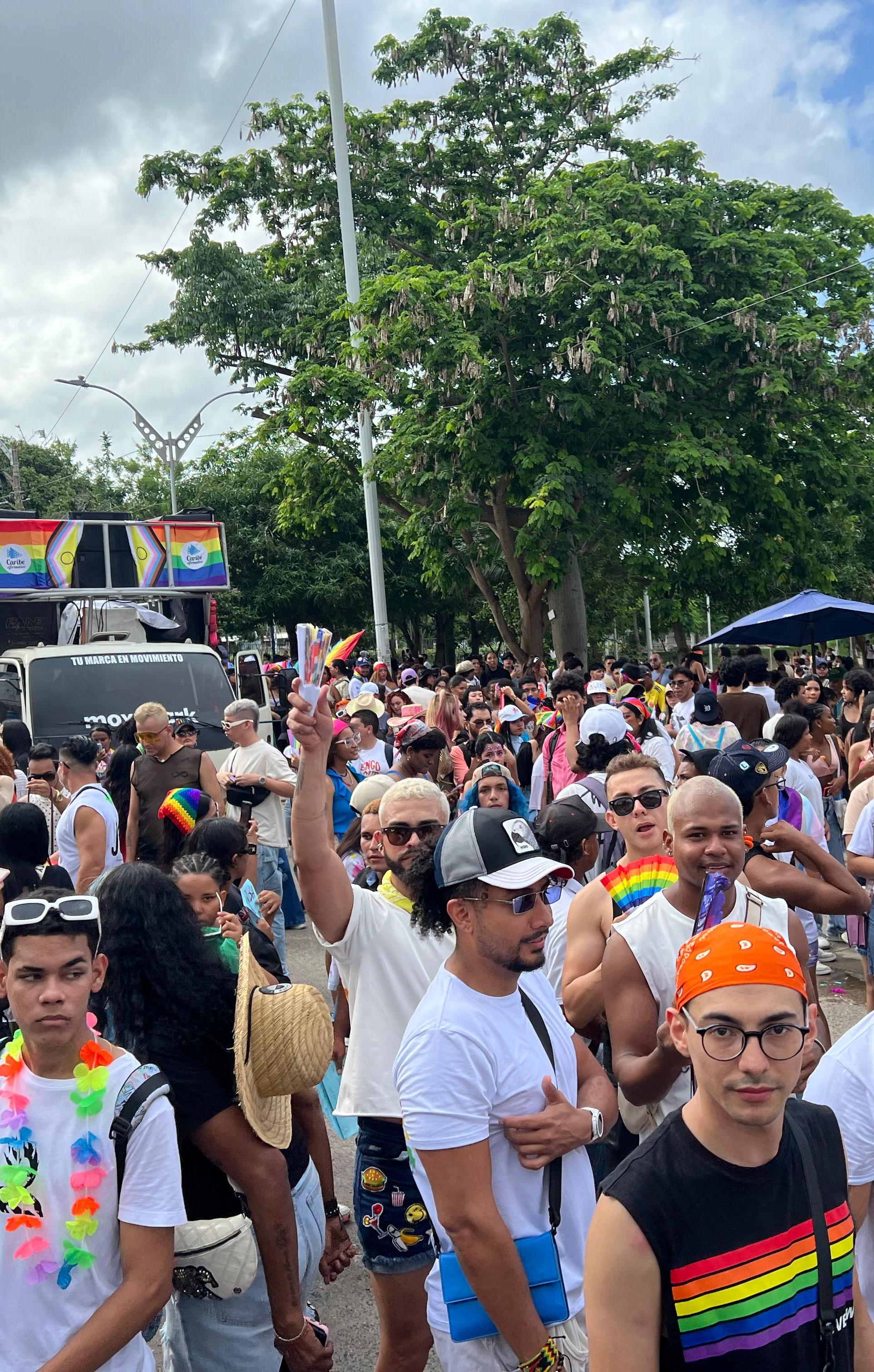 Marcha 'Pride' de la comunidad LGBTIQ+.
