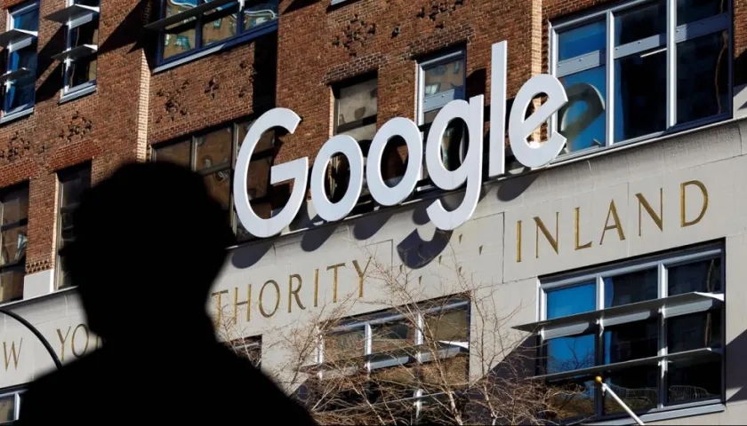 Las oficinas de Google en Nueva York (EE.UU.).