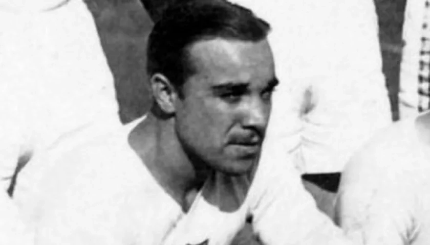 Adelino Billy Gonsalves, dueño original de la medalla subastada. 
