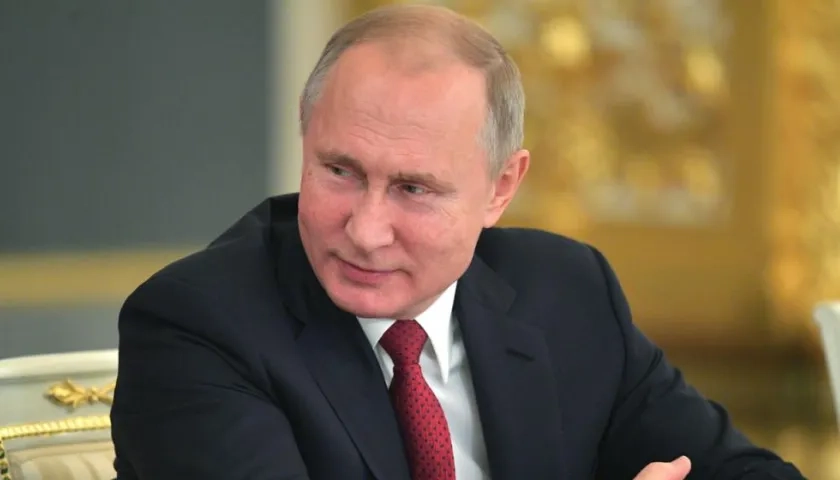 El presidente de Rusia Vladmir Putin