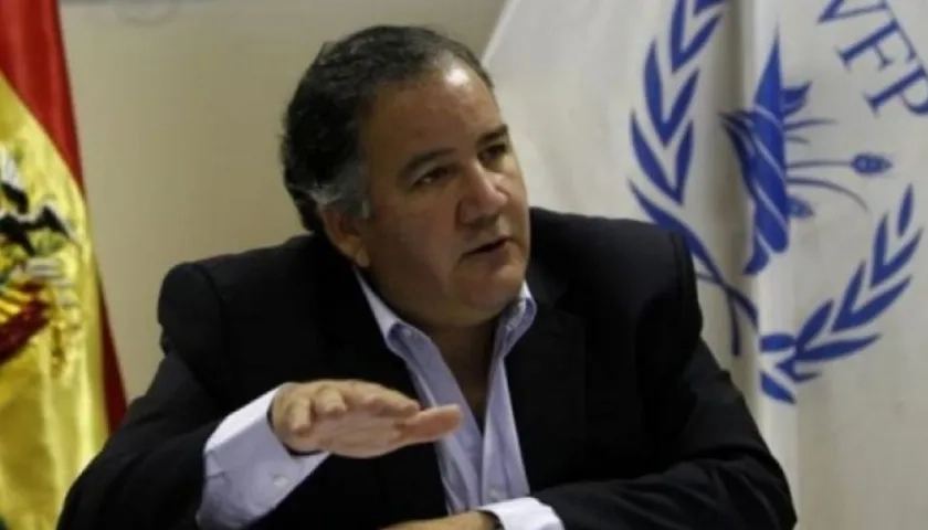 Miguel Barreto, director regional del Plan Mundial de Alimentación, PMA.