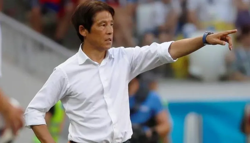 Akira Nishino, técnico de la selección japonesa.