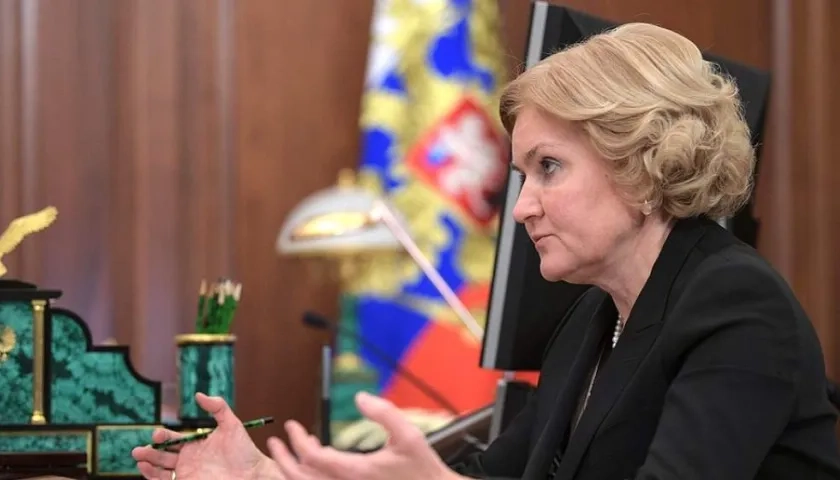 Olga Golodets, viceprimera ministra rusa.