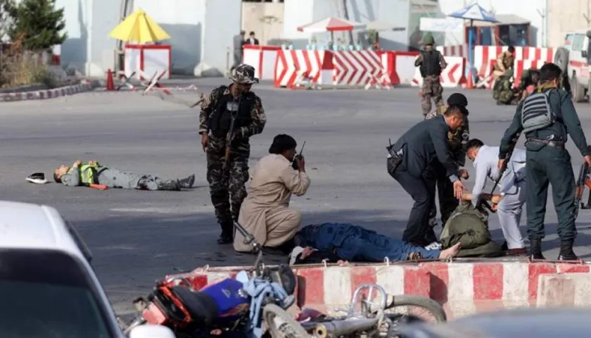 Atentado suicida perpetrado hoy cerca del aeropuerto internacional de Kabul