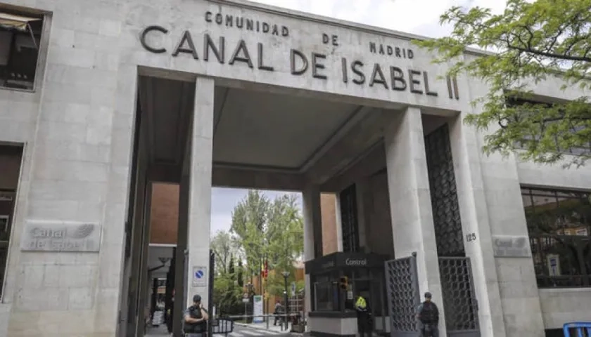 Sede principal del Canal de Isabel II en Madrid.