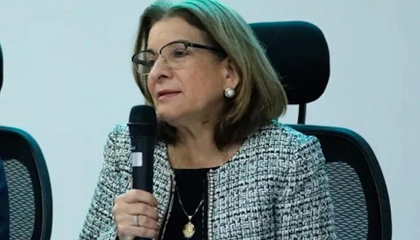 Margarita Cabello, ministra de Justicia.