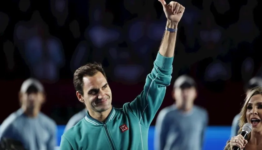 El suizo Roger Federer.