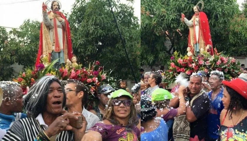  La procesión de San Agatón, un sábado de Carnaval, entre religiosa y pagana.