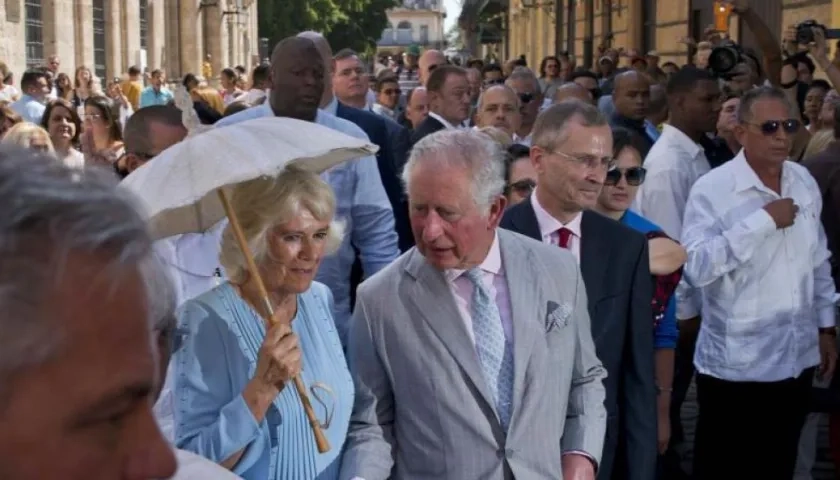 La duquesa Camila Parker y el Príncipe Carlos.