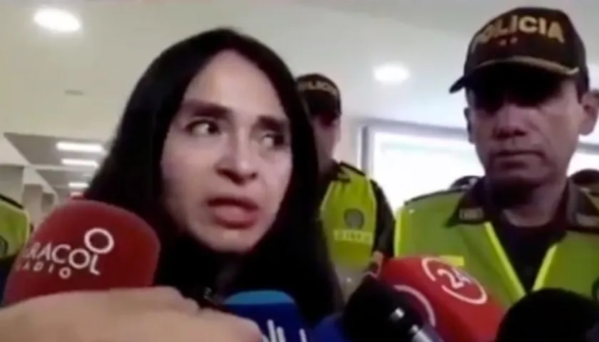 Alejandra Ojeda, hermana de Ilse Ojeda la chilena desaparecida en Colombia.