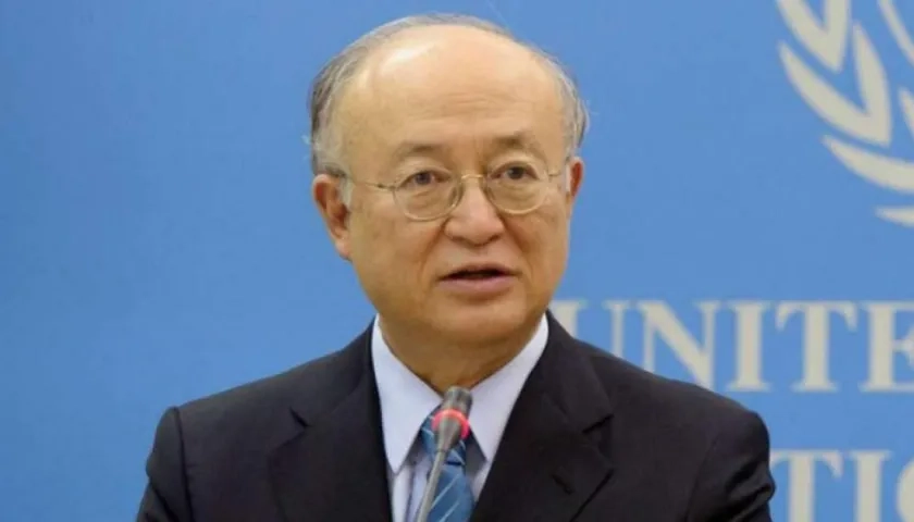 Yukiya Amano, director general del OIEA.