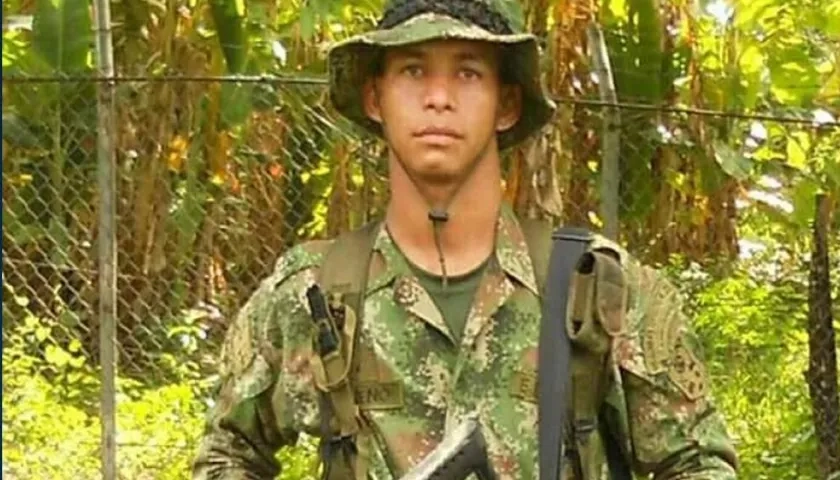 Jonathan Stiven Moreno Mendoza, apodado como 'El soldadito'.