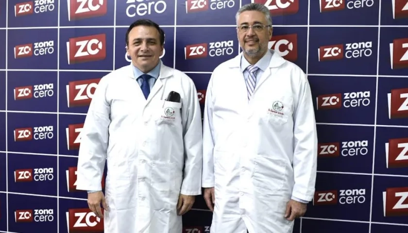 José Jaraba Sierra y Carlos Rebolledo Maldonado, organizadores del congreso.