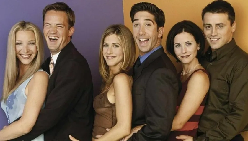 Elenco de la serie 'Friends'.