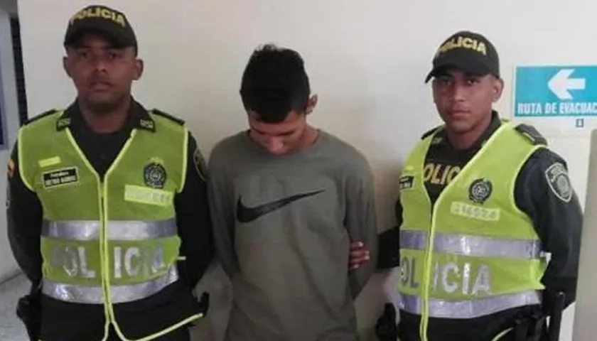José Daniel Dávila Pacheco terminó siendo capturado por la Policía por el delito de homicidio.