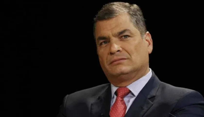  Rafael Correa, expresidente de Ecuador.