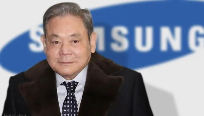 Lee Kun-hee, presidente de Samsung.