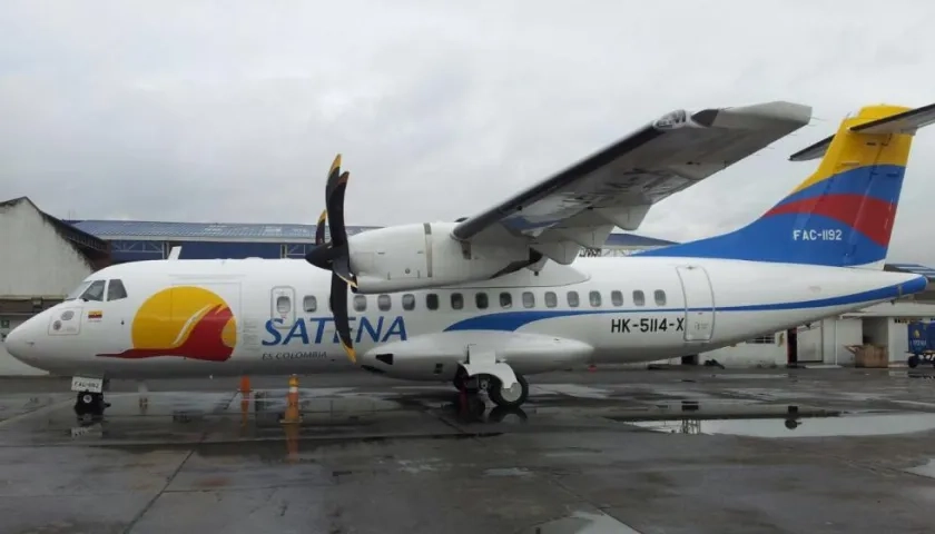 Avión de Satena.