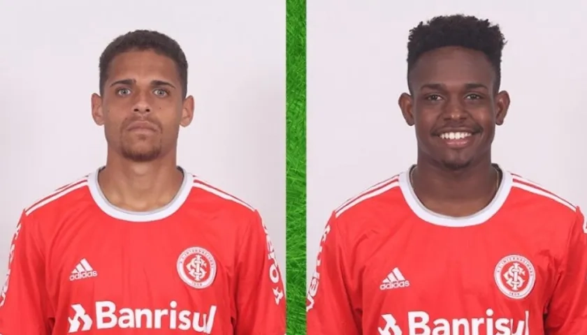 Matheus Monteiro y Luiz Vinicius. 