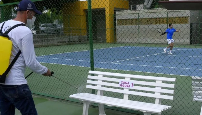 Parque de raquetas de Barranquilla