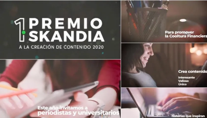 Skandia lanza un premio dirigido a dos públicos: periodistas y estudiantes universitarios.