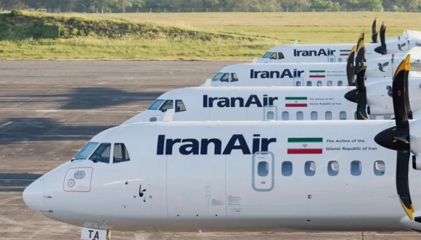 Irán Air suspendió operaciones a Europa, por el coronavirus.