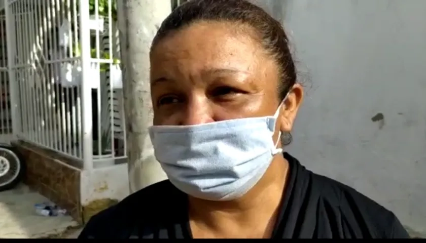 Yenny Flórez, madre de Daniela Espitia.