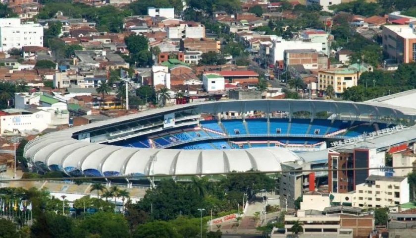 Estadio Pascual Guerrero de Cali, uno de los escenarios del evento. 