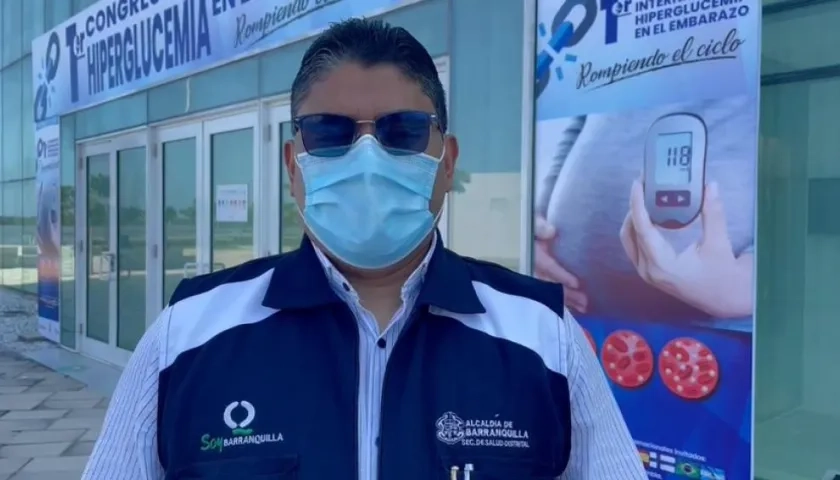 Humberto Mendoza, secretario de Salud de Barranquilla.