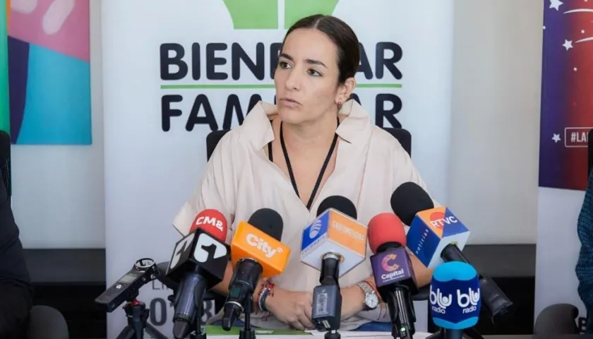Lina María Arbeláez, directora del ICBF.