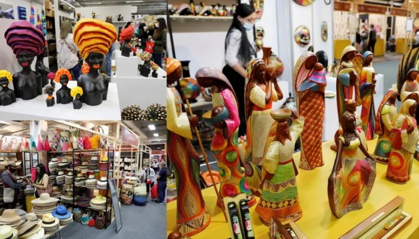  Este martes abrió Expoartesanías, la feria más grande de artesanías colombianas y productos culturales. 