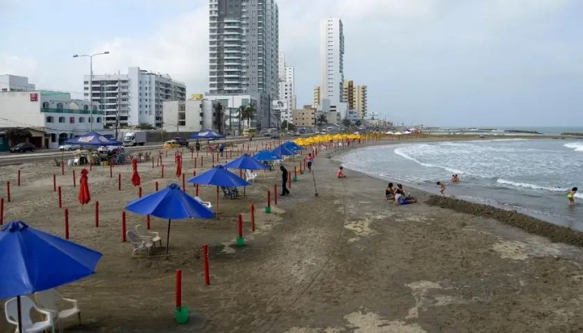 Cartagena cuenta con 9 tramos de playas bioseguras.