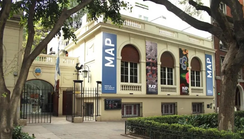 Sede del Museo de Arte Popular en Buenos Aires, Argentina.