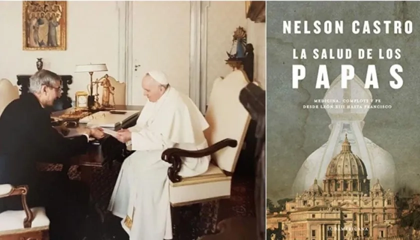 Libro "La salud de los Papas: medicina, complots y fe desde León XIII hasta Francisco".