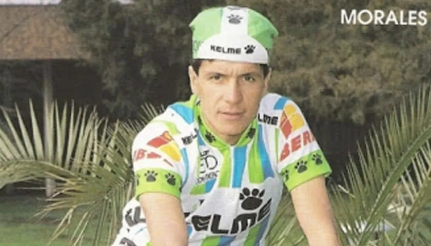 Pedro Saúl Morales, ciclista colombiano. 