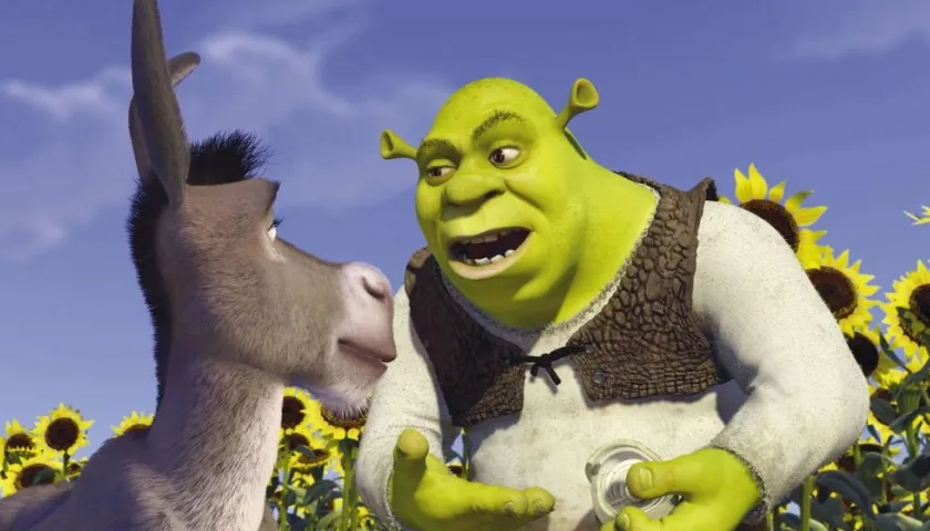 La película de Shrek se estrenó en 2001.