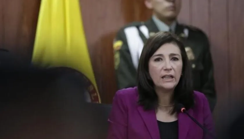 Magistrada de la Corte Constitucional Gloria Ortiz.