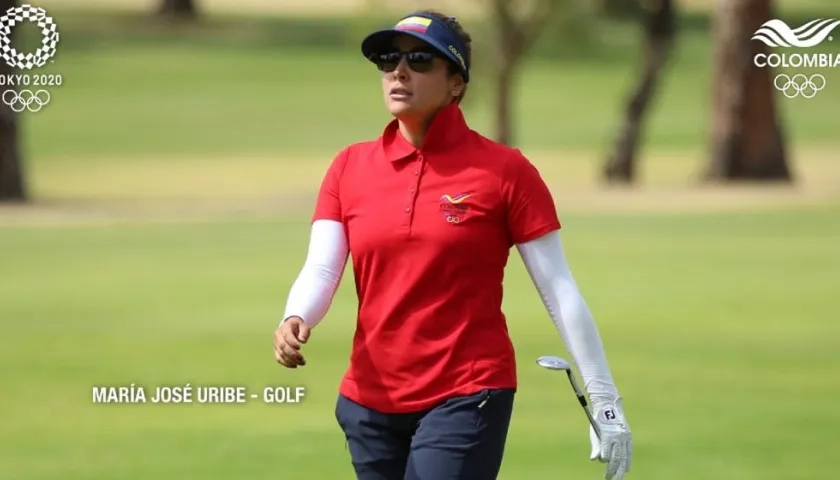 María José Uribe, golfista colombiana. 