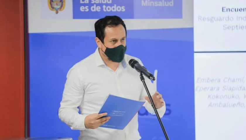 Julián Fernández, director de Epidemiología y Demografía del Ministerio de Salud y Protección Social.