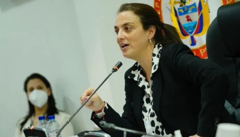 Karen Abudinen, ministra de las TIC.