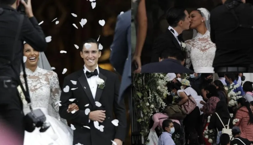 Juan David Borrero, hijo del vicepresidente de Ecuador, se casó con la modelo de Victoria’s Secret, Jasmine Tookes.