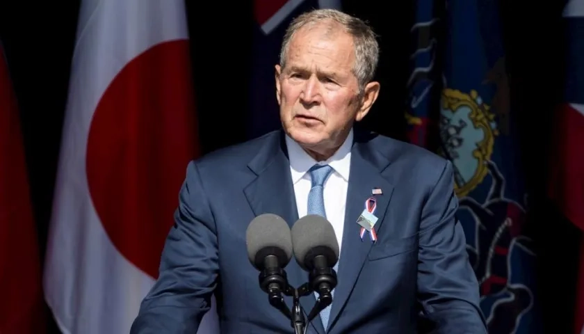 El expresidente estadounidense George W. Bush.