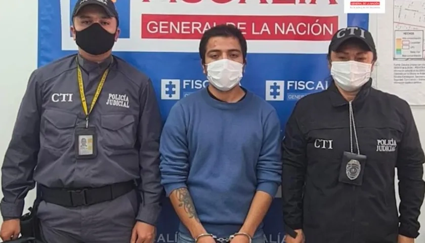 Andrés Camilo Muñoz Rubiano fue imputado por el delito de homicidio agravado.