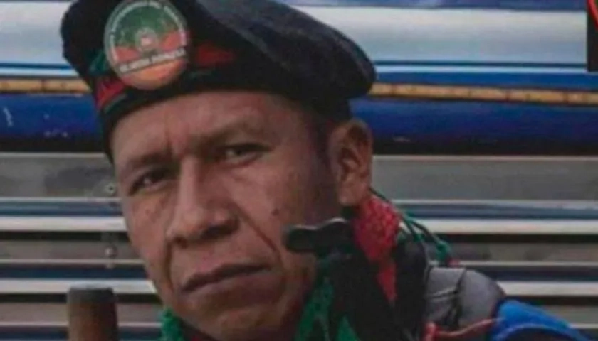 El líder indígena y comunero José Albeiro Camayo Güetio.
