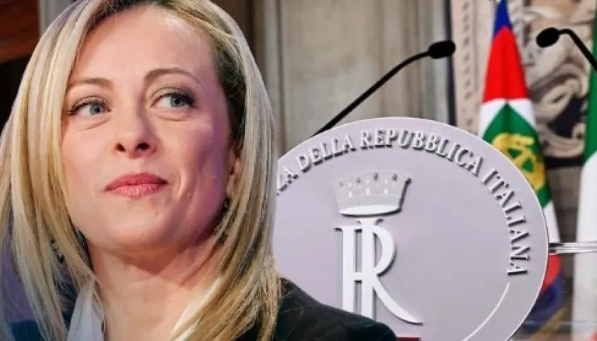 Giorgia Meloni, nueva primera ministra de Italia.